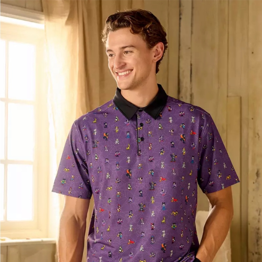 RSVLTS Mickey Mouse and Friends “Halloween Costume Party” Polo Shirt
